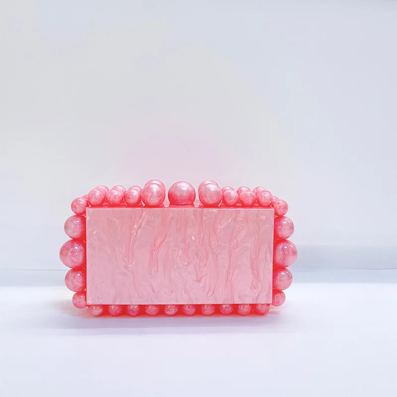 Acrylic Box Evening Cult Gaia Style Clutch Bags For Wedding Party Luxury