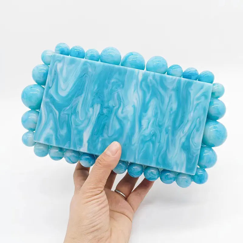 Eos Acrylic Box Evening Clutch Bags For Wedding Party Luxury