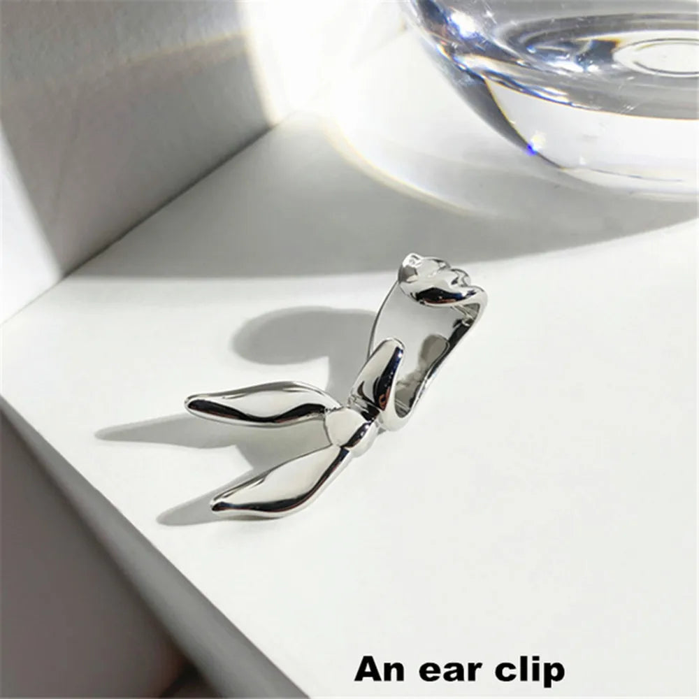 Bowknot Ear Cuffs Earrings