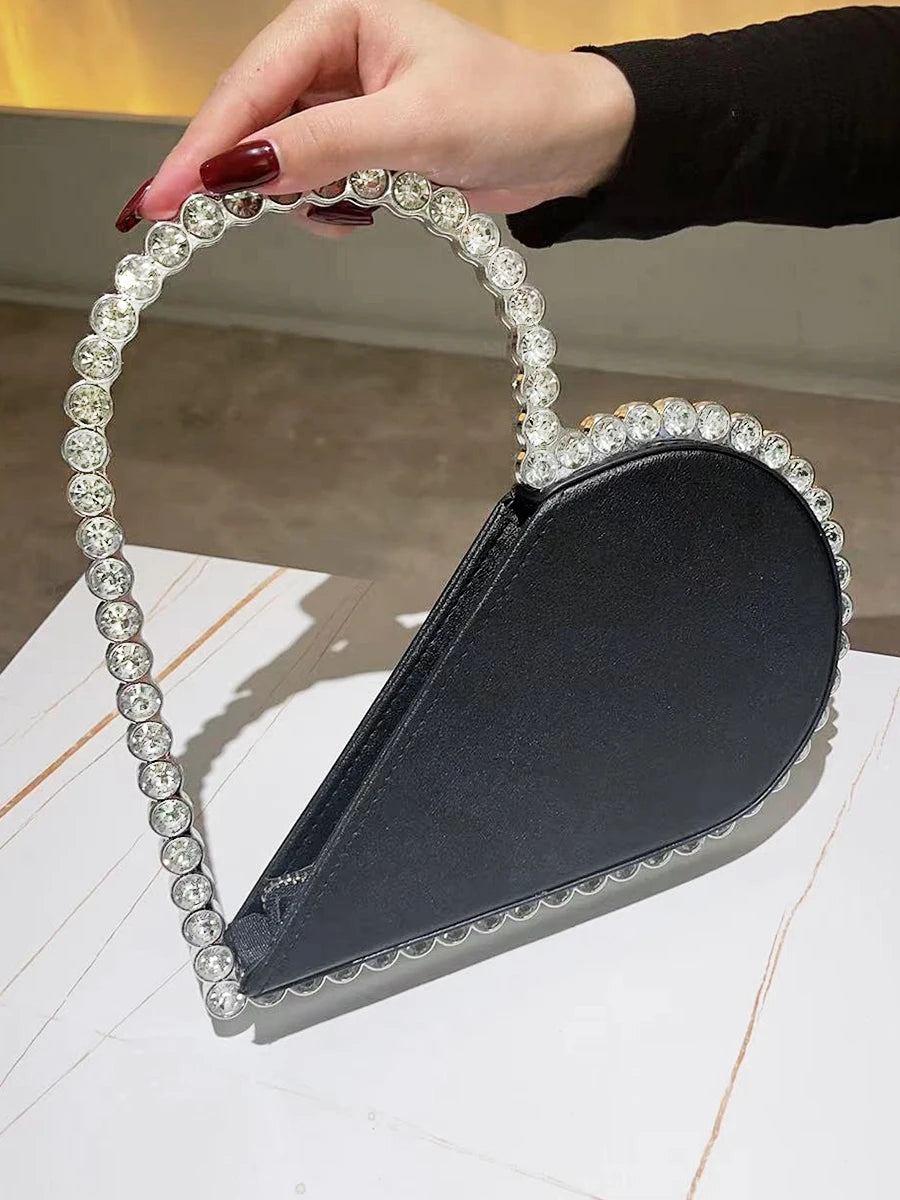 Heart Shape Evening Bag