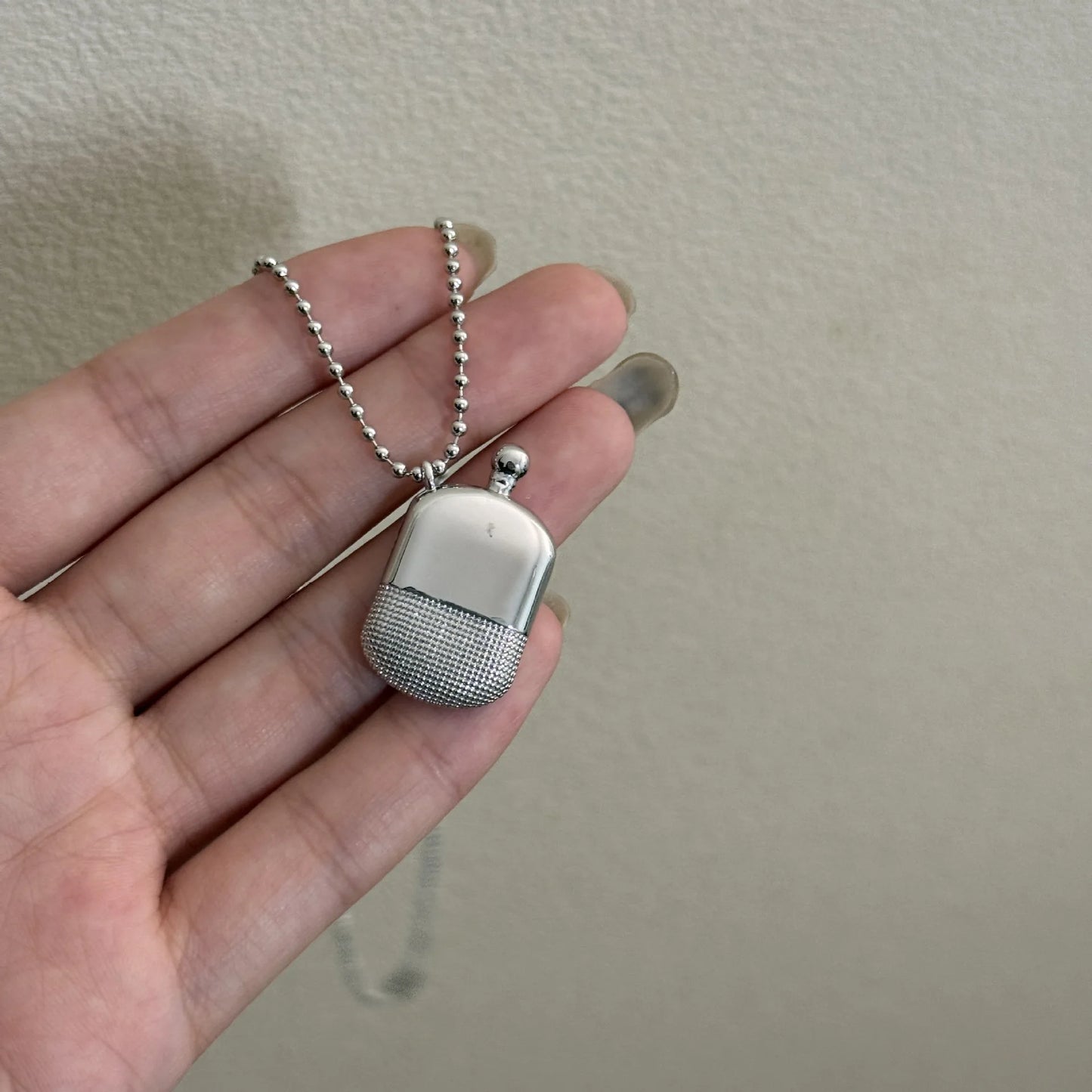 Water Bottle Droplet Pendant