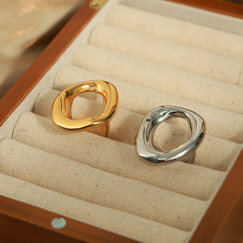 Chunky Circle Rings