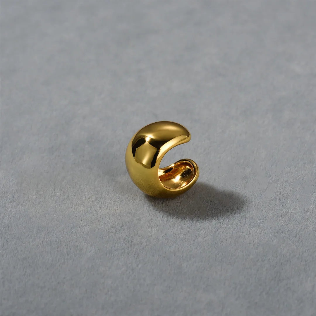 Earcuff Metal Ball-shaped Earrings