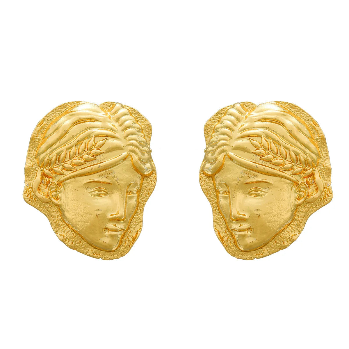 Surrealist Face Earring