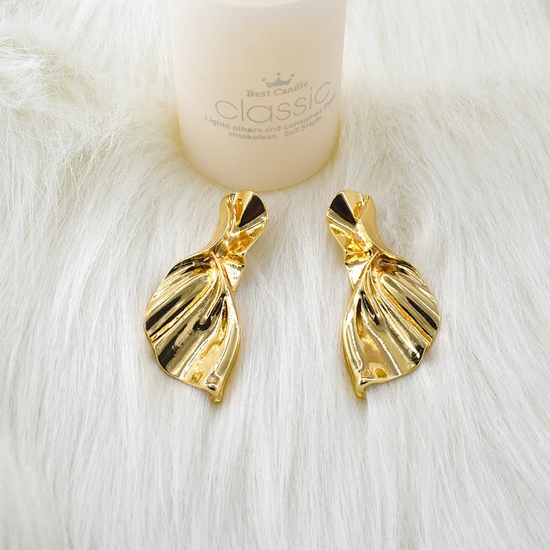 Organic Shape Statement Earrings