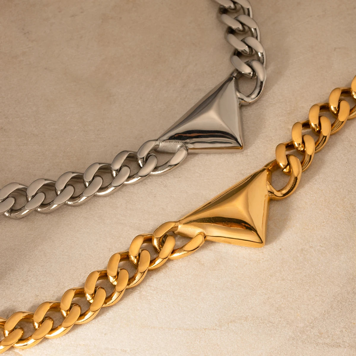 Triangle Chain Necklace