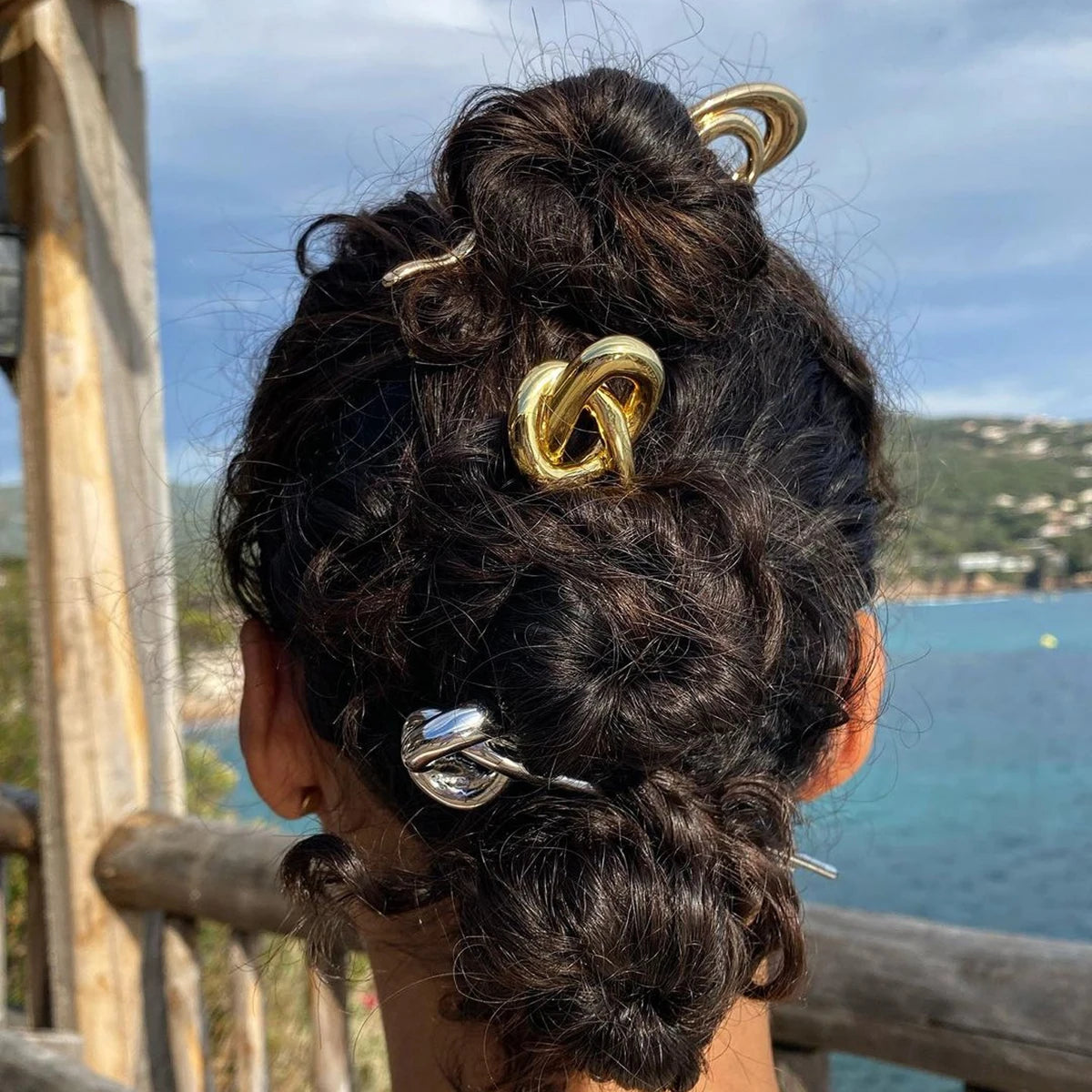 18K Gold Plated Hair Accessories