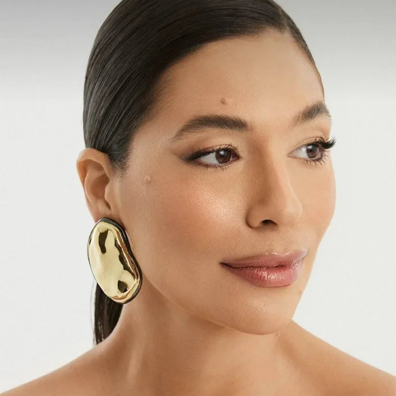 Organic Shape Statement Earrings